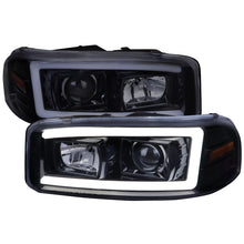 Load image into Gallery viewer, 249.95 Spec-D Projector Headlights Yukon (00-06) Sierra (99-06) w/ LED Strip &amp; H1 Bulbs - Redline360 Alternate Image