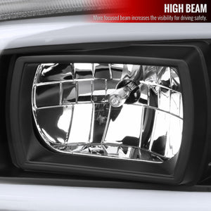 249.95 Spec-D Projector Headlights Yukon (00-06) Sierra (99-06) w/ LED Strip & H1 Bulbs - Redline360