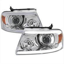 Load image into Gallery viewer, 115.00 Spec-D OEM Replacement Headlights Ford F150 (04-08) Optional LED Bar - Black or Chrome - Redline360 Alternate Image