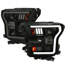Load image into Gallery viewer, 299.95 Spec-D Projector Headlights Ford F150 (2015-2016-2017) RS Triple LED - Black / Chrome / Smoke - Redline360 Alternate Image