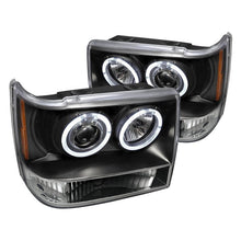 Load image into Gallery viewer, 209.95 Spec-D Projector Headlights Jeep Grand Cherokee (92-96) LED Halo - Black or Chrome - Redline360 Alternate Image