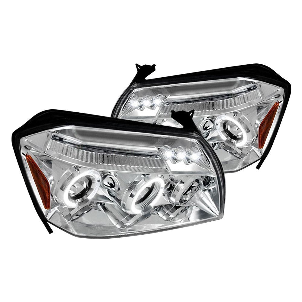 Spec-D Projector Headlights Dodge Magnum (05-06-07) w/ LED Halo