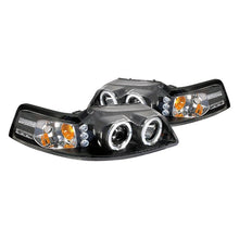 Load image into Gallery viewer, 132.00 Spec-D Projector Headlights Ford Mustang (99-04) Dual Halo - Black or Chrome - Redline360 Alternate Image