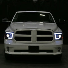 Load image into Gallery viewer, 299.95 Spec-D Projector Headlights Dodge Ram (09-18) C-Bar LED Sequential Switchback - Black / Chrome - Redline360 Alternate Image