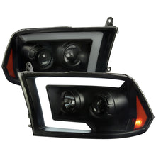 Load image into Gallery viewer, 299.95 Spec-D Projector Headlights Dodge Ram (09-18) C-Bar LED Sequential Switchback - Black / Chrome - Redline360 Alternate Image