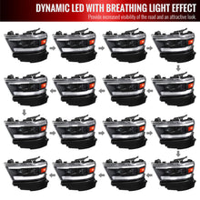 Load image into Gallery viewer, Spec-D Projector Headlights Ram 1500 (19-22) Switchback Sequential LED Black / Clear Alternate Image