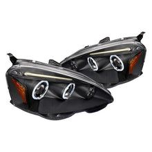 Load image into Gallery viewer, 189.95 Spec-D Projector Headlights Acura RSX (2002-2004) LED Dual Halo - Black or Chrome - Redline360 Alternate Image