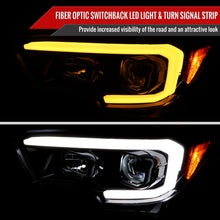 Load image into Gallery viewer, Spec-D Projector Headlights Toyota Tacoma (2016-2023) Switchback Sequential LED Alternate Image