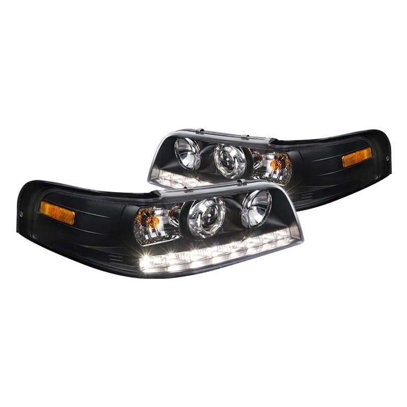 Spec-D Projector Headlights Ford Crown Victoria (1998-2011) w/ LED