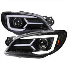 Load image into Gallery viewer, Spec-D Projector Headlights Subaru WRX &amp; STi (06-07) Sequential LED Turn Signal Alternate Image