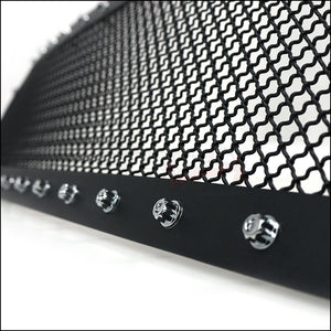 134.95 Spec-D Grill Insert Toyota Tacoma (2012-2015) Mesh Black Rivet Style - Redline360