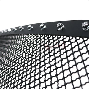 134.95 Spec-D Grill Insert Toyota Tacoma (2012-2015) Mesh Black Rivet Style - Redline360