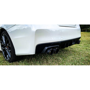 824.99 MBRP Muffler Delete Subaru WRX / STI (2015-2019) 3" Catback - Polished/Carbon Fiber Tips - Redline360