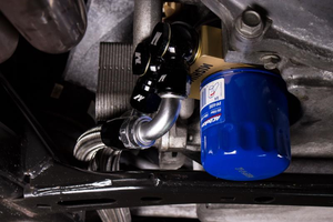 640.95 Mishimoto Oil Cooler Chevy Camaro SS 6.2L V8 (2010–2015) Thermostatic or Non-Thermostatic - Redline360
