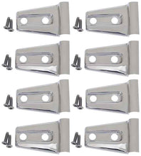 Load image into Gallery viewer, Kentrol Hinge Overlays Jeep Wrangler JK (2007-2018) Door 2- or 4-Door - Polished (8 pieces) Alternate Image