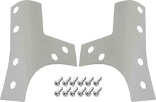 Load image into Gallery viewer, Kentrol Windshield Supports Overlays Jeep Wrangler JK (2007-2018) Polished or Black - Polished Alternate Image