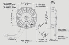 Load image into Gallery viewer, 84.34 SPAL Electric Fan (6.5&quot; - Pusher Style - Low Profile - 310 CFM) 30100403 - Redline360 Alternate Image