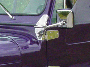 Kentrol Mirrors Jeep Wrangler CJ (1955-1986) Black or Polished Pair
