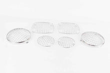 Load image into Gallery viewer, Kentrol Mesh Guard Jeep Wrangler CJ (1976-1986) Wire - Polished or Black Alternate Image