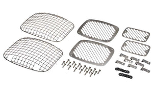 Kentrol Billet Jeep Wrangler YJ (1987-1995) w/ Wire Mesh - Polished