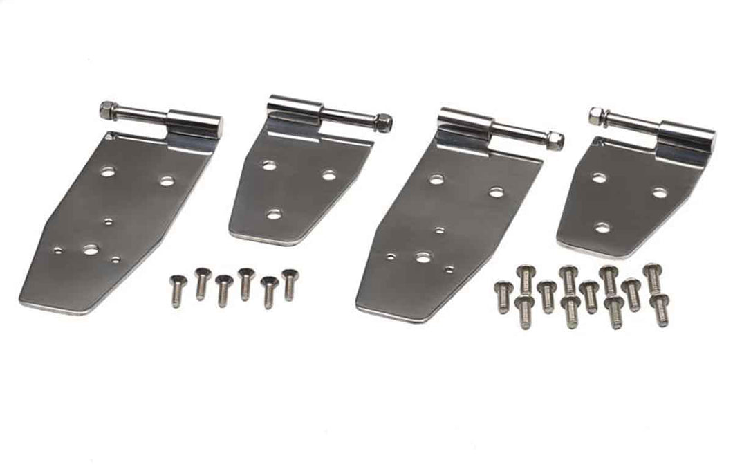 Kentrol Hardtop Door Hinge Jeep Wrangler YJ (1994-1995) Polished