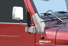 Load image into Gallery viewer, Kentrol Windshield Hinge Jeep Wrangler TJ (1976-2006) Polished or Black Alternate Image