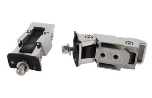 Stainless Steel TJ Style Hood Catch Kit In Black Stainless For Jeep CJ And Yj 1976 1995 - Foto 8