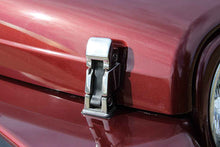 Load image into Gallery viewer, Kentrol Hood Catch Jeep Wrangler TJ (1997-2006) Pair - Polished or Black - Polished Alternate Image