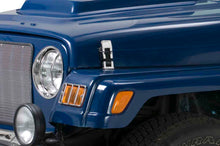 Load image into Gallery viewer, Kentrol Hood Catch Jeep Wrangler TJ (1997-2006) Pair - Polished or Black - Polished Alternate Image
