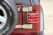 Load image into Gallery viewer, Kentrol Taillight Guard Jeep Wrangler CJ/YJ/TJ (1976-2006) Pair - Polished or Black - Polished Alternate Image