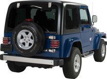 Load image into Gallery viewer, Kentrol Taillight Guard Jeep Wrangler CJ/YJ/TJ (1976-2006) Pair - Polished or Black - Polished Alternate Image