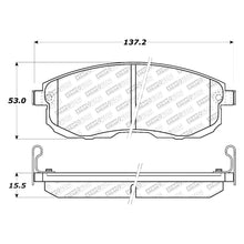 Load image into Gallery viewer, 55.18 StopTech Street Select Brake Pads Nissan Maxima (02-03) [Front w/ Hardware] 305.08151 - Redline360 Alternate Image