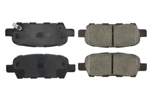 48.29 StopTech Street Select Brake Pads Infiniti JX35 (2013) Q60 (14-16) QX70 (2014) [Rear w/ Hardware] 305.09051 - Redline360