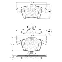 Load image into Gallery viewer, 77.64 StopTech Street Select Brake Pads Volvo C70 (06-13) S40 (04-12) V50 (05-11) [Front w/ Hardware] 305.09152 - Redline360 Alternate Image