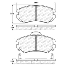 Load image into Gallery viewer, 63.03 StopTech Street Select Brake Pads Hyundai Tucson (05-09) [Front w/ Hardware] 305.09240 - Redline360 Alternate Image