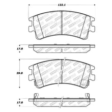 Load image into Gallery viewer, 69.94 StopTech Street Select Brake Pads Mazda6 (2003-2005) [Front w/ Hardware] 305.09570 - Redline360 Alternate Image