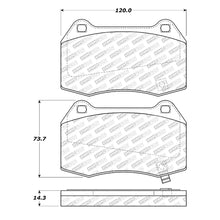 Load image into Gallery viewer, 74.19 StopTech Street Select Brake Pads Nissan 350Z (03-08) [Front w/ Hardware] 305.09600 - Redline360 Alternate Image