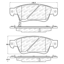 Load image into Gallery viewer, 76.83 StopTech Street Select Brake Pads Infiniti Q60 (14-15) [Front w/ Hardware] 305.12870 - Redline360 Alternate Image