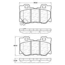 Load image into Gallery viewer, 83.74 StopTech Street Select Brake Pads Infiniti Q50 / Q60  (14-20) ([w/ Hardware] Front or Rear - Redline360 Alternate Image