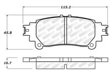 Load image into Gallery viewer, 56.15 StopTech Street Select Brake Pads Lexus IS200t (2016) IS250 (14-15) IS300 (16-20) IS350 (14-20) [Rear w/ Hardware] 305.13911 - Redline360 Alternate Image