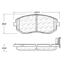 Load image into Gallery viewer, 76.83 StopTech Street Select Brake Pads Subaru Legacy/Outback (13-14) [Rear w/ Hardware] 305.11240 - Redline360 Alternate Image