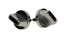 Load image into Gallery viewer, Kentrol Windshield Knobs Jeep Wrangler YJ/CJ (1976-1995) Pair - Polished or Black - Polished Alternate Image