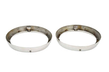 Load image into Gallery viewer, Kentrol Headlight Bezels Jeep Wrangler CJ (1972-1986) Pair - Polished or Black - Polished Alternate Image