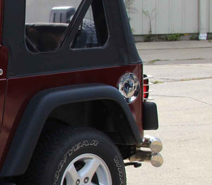 Kentrol Gas Hatch Jeep Wrangler TJ (1997-2006) Billet Style - Polished