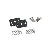 Load image into Gallery viewer, Kentrol Hood Catch Jeep Wrangler CJ/YJ (1942-1995) TJ Style Pair - Polished or Black - Polished Alternate Image