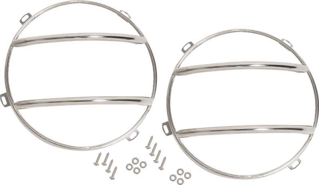 Jeep JK Fog Light Cover Pair 07-18 Wrangler JK Powdercoat Black Kentrol main image 1