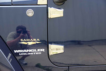 Load image into Gallery viewer, Kentrol Door Hinge Jeep Wrangler JK 2-Door (2007-2018) Polished or Sand Blasted or Black - Polished Alternate Image
