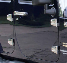 Load image into Gallery viewer, Kentrol Door Hinge Jeep Wrangler JK 4-Door (2007-2018) Polished or Sand Blasted or Black Alternate Image