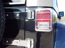 Load image into Gallery viewer, Kentrol Tailgate Hinge Jeep Wrangler JK (2007-2018) Polished or Black Alternate Image