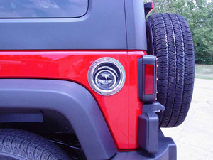 Kentrol Gas Filler Neck Jeep Wrangler JK 2Door (2007-2018) Polished